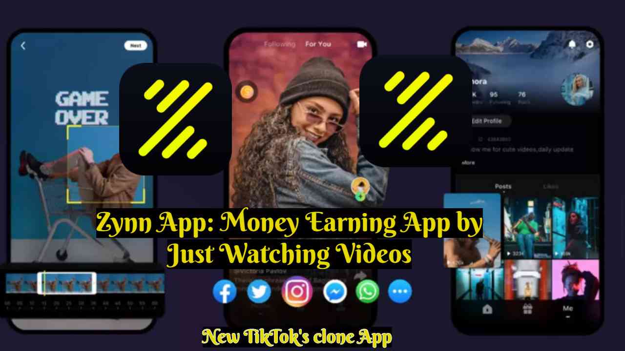 Zynn App 2020: Earn Money by Just Watching Videos: TikTok's clone App: Hit the Top App store ...