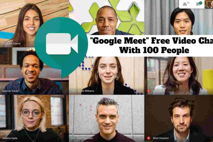“Google Meet” Free Video Chat With 100 People