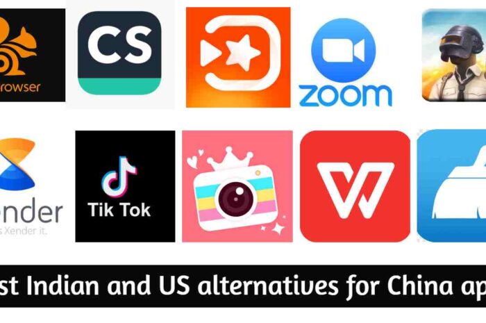 Remove China apps, Use better Indian and US alternative apps